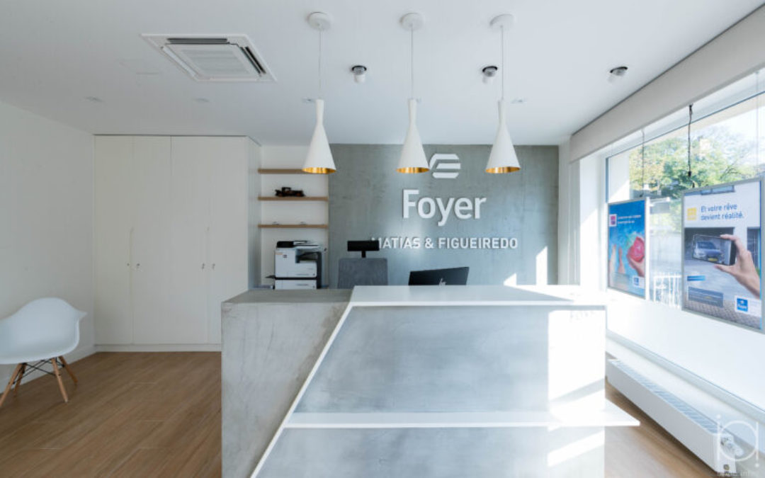 Office interior design – Foyer Agence Bettembourg