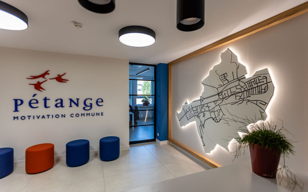 Office interior design – Commune de Pétange, Service Culture et Communication